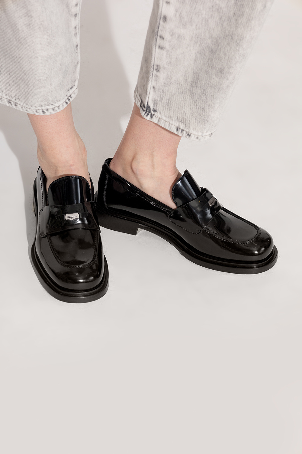 Ferragamo penny loafer outlet moccasin